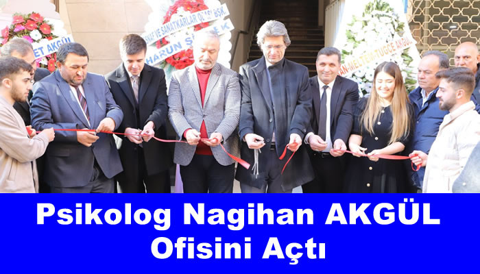 Psikolog Nagihan Akgül Ofisini Açtı