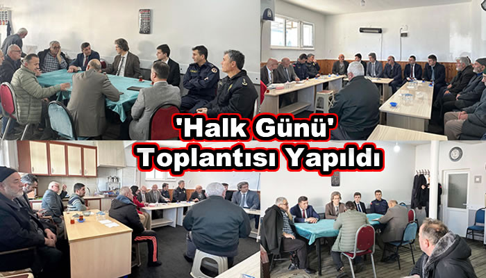 19 Mayıs’ta ’Halk Günü’ toplantısı yapıldı