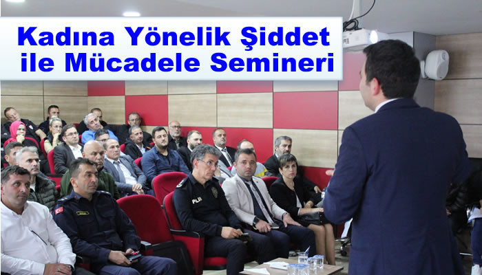 Kadına Yönelik Şiddet ile Mücadele Semineri